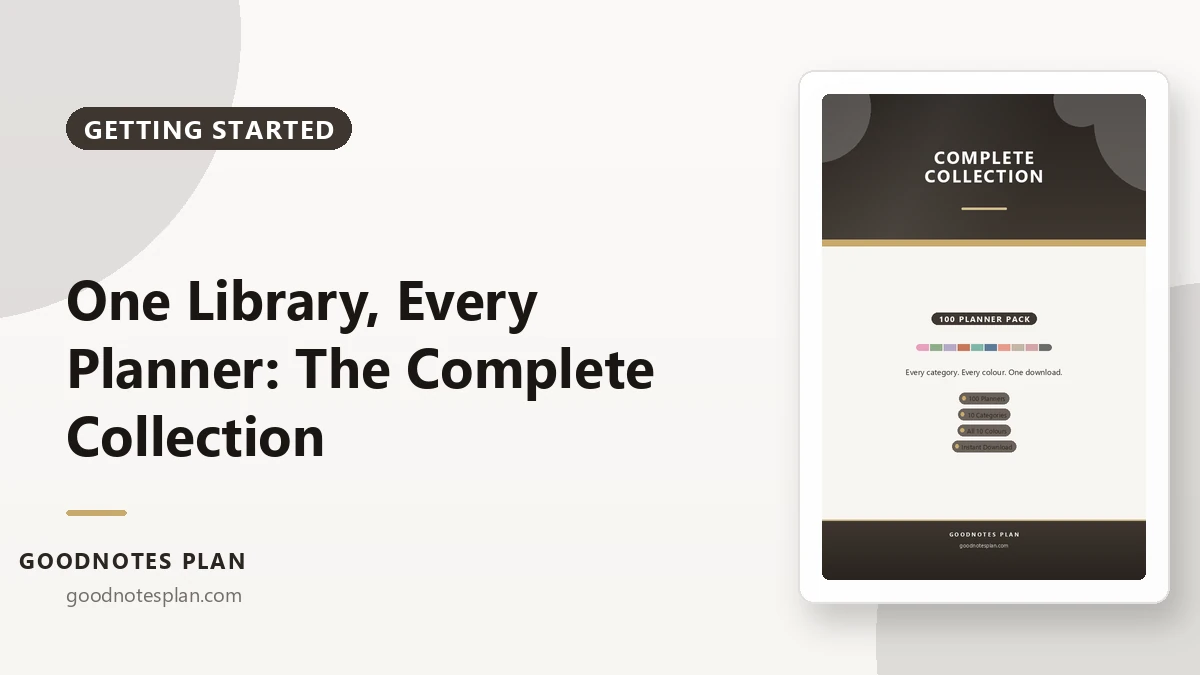 One Library, Every Planner: Inside the Complete Collection