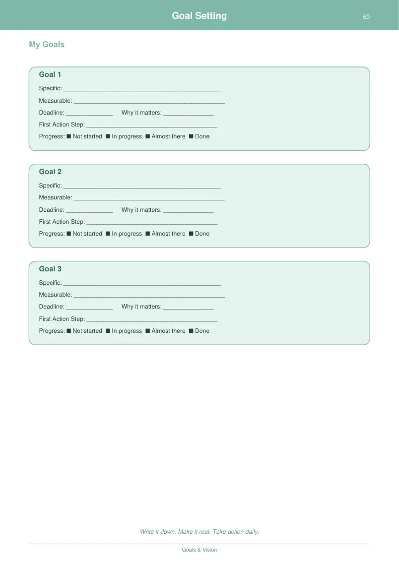 Finance Budget — Mint Fresh — page 3 preview
